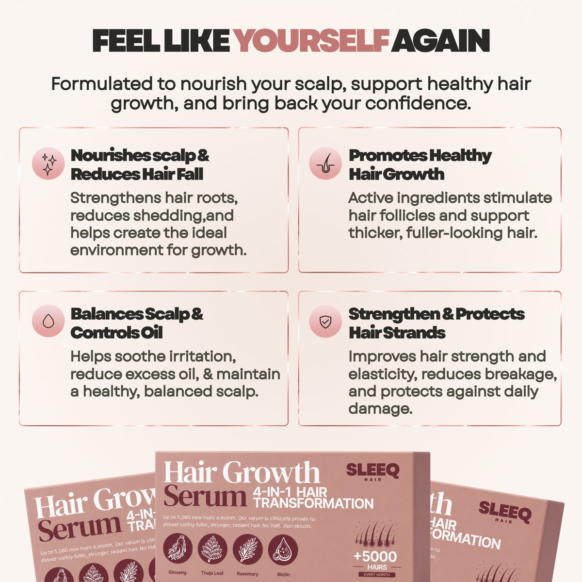Loop Hair Growth Serum 4-in-1